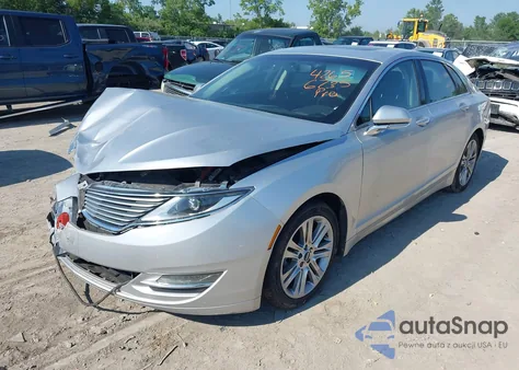 2014 Lincoln Mkz Hybrid из США, поврежденный, VIN 3LN6L2LU5ER822663